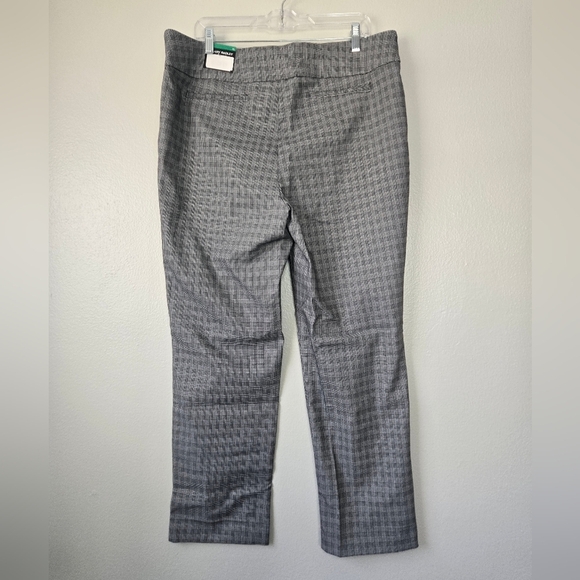 NWT Hilary Radley Straight Fit Plaid Pull On Pants XL - Picture 3 of 5